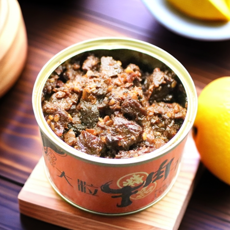 内蒙古纯正牛肉干酱150g/罐*2秘制即食调味酱