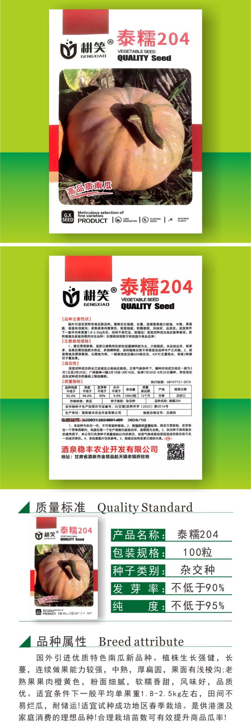 盘龙南瓜种子，磨盘南瓜土南瓜204中国南瓜种子正在热销中