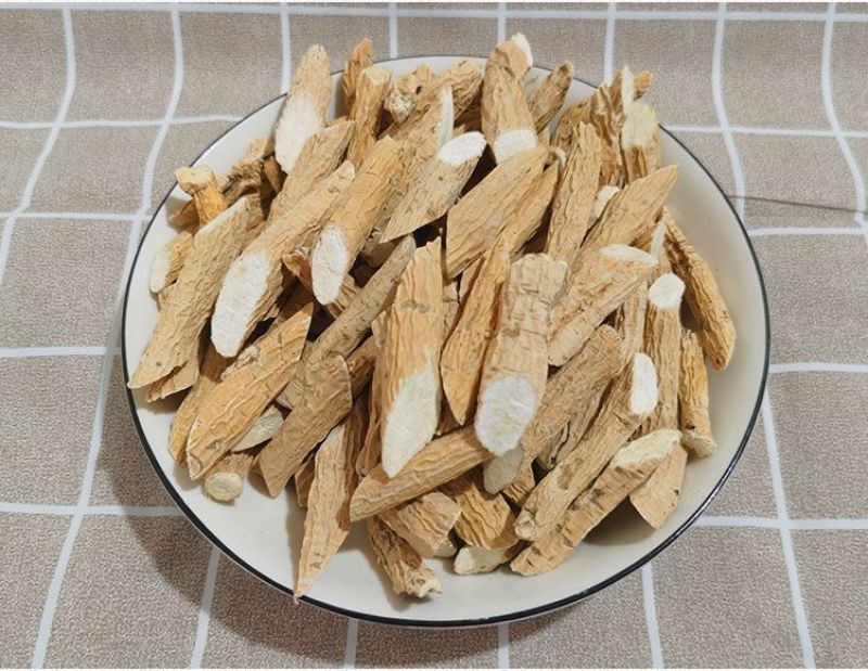 新货牛大力片野生强筋骨新鲜牛大力根干货大力薯金钟根中药材