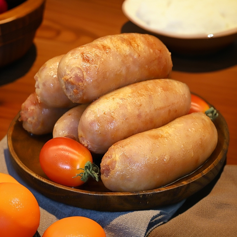 内蒙古纯猪肉烤肠500g/袋*2爆汁烤肠