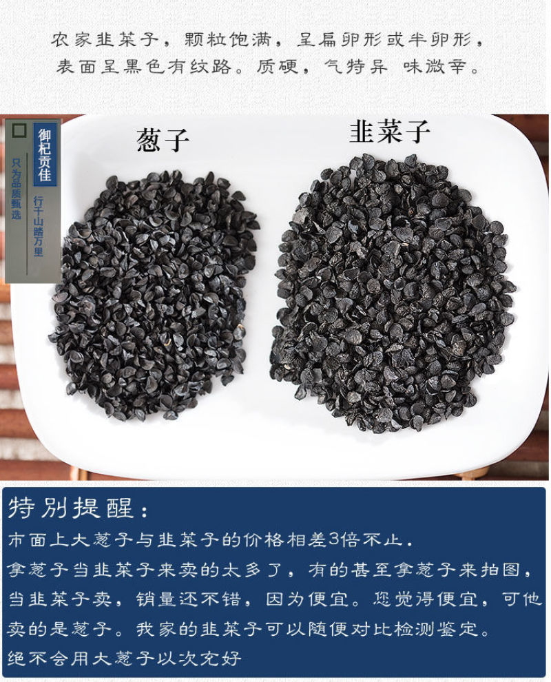 中药材韭菜子500克纯韭菜籽韭菜粉韭菜籽泡酒天然生籽菲菜