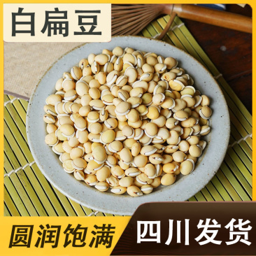 新货白扁豆干货农家自产当季五谷杂粮泡茶煲汤白扁豆