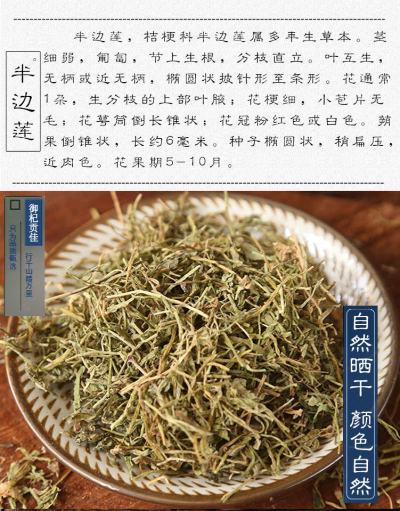野生半边莲半边连半边花细米草无硫品质当季新货干中药材精选