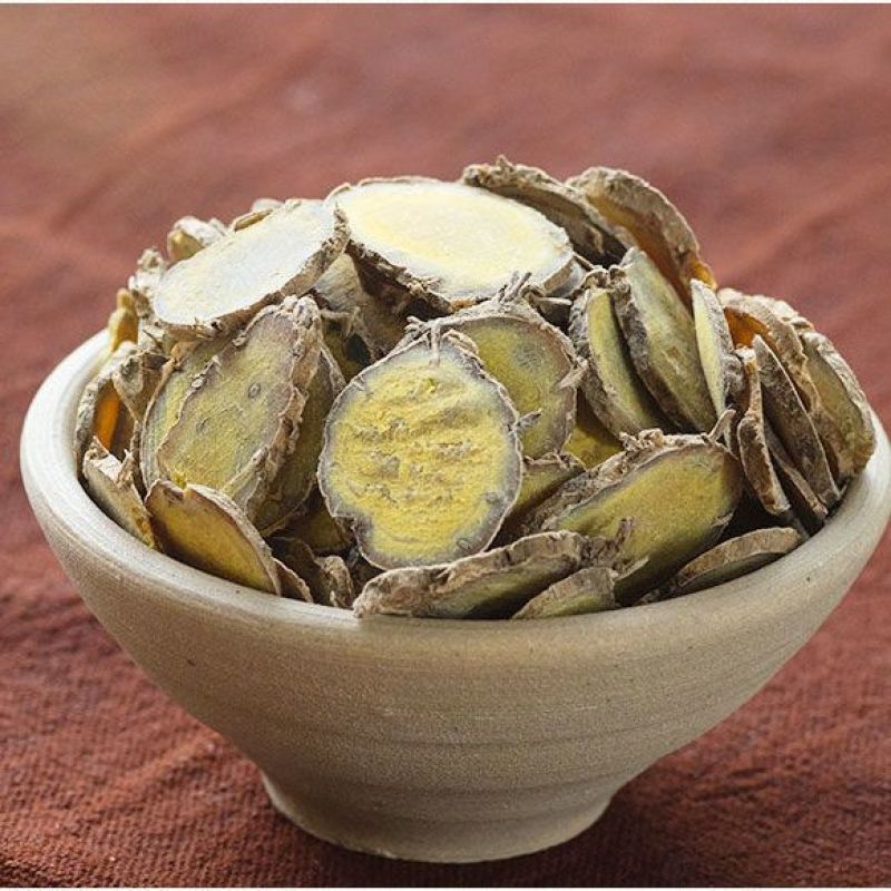 正品新货莪术片中药材文术片莪术粉干净无硫泡茶煲汤黑心姜我