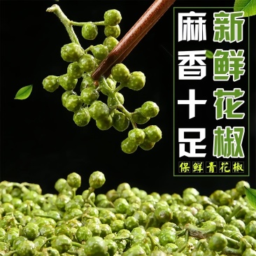 新鲜青花椒重庆江津藤椒现摘保鲜麻椒真空袋装300克
