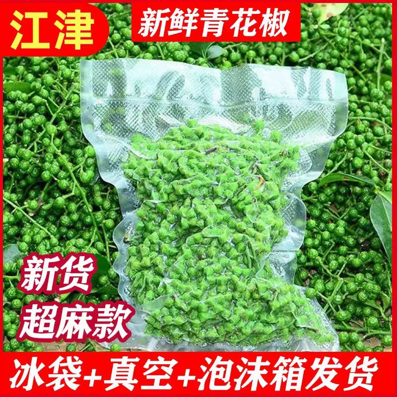 四川特产鲜藤椒特香特麻鲜花椒新鲜生花椒酉阳麻椒家用散装青