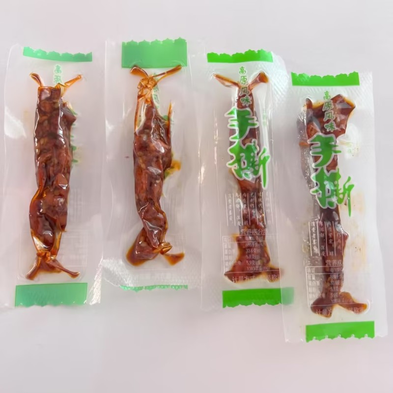 手撕鸡肉条五香麻辣口味真空包装长期供应