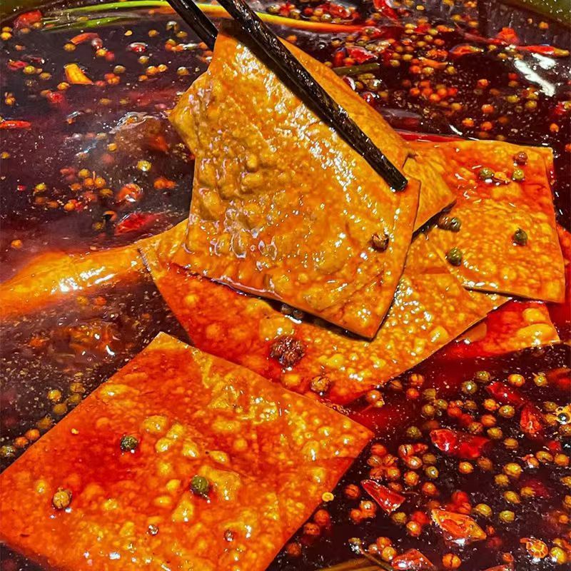 火锅起泡豆干厂家直供软嫩耙糯可供火锅店烧烤店品质保障
