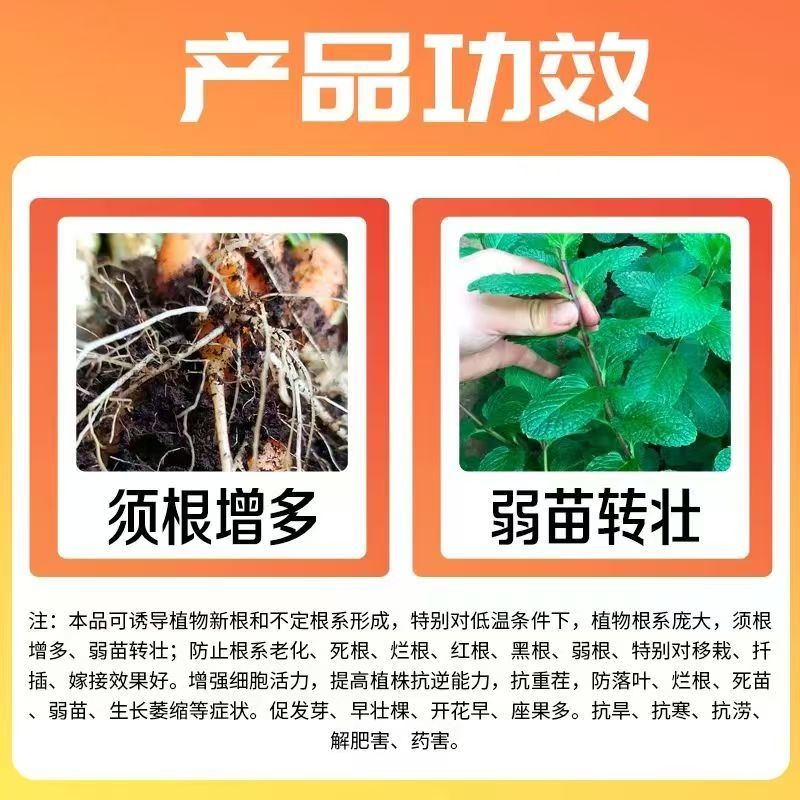 强力生根粉中量元素生根粉不含激素根多根壮大爆根壮苗剂生根