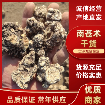 南苍术干货大量供应东北朱砂点起霜干货一手货源