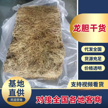 大量供应东北地产北龙胆干货，水洗滚筒摆盘货，品质有保证！