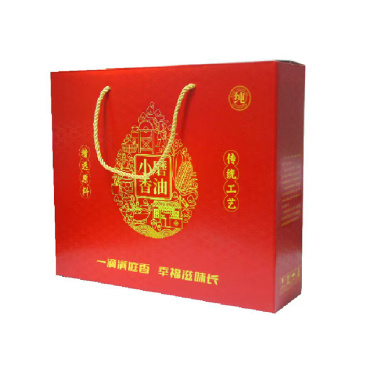 聊城通用包装盒批发通用四瓶装高档香油礼盒空盒过节送礼手提
