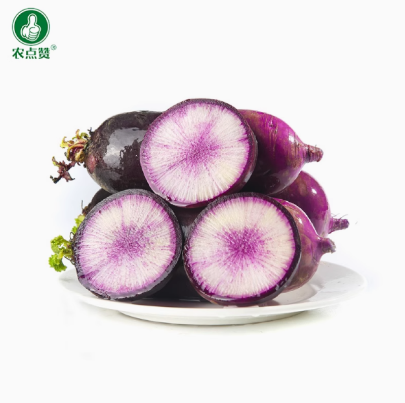 冰淇淋水果萝卜种子-花青素含量高生食脆甜多汁不易糠心