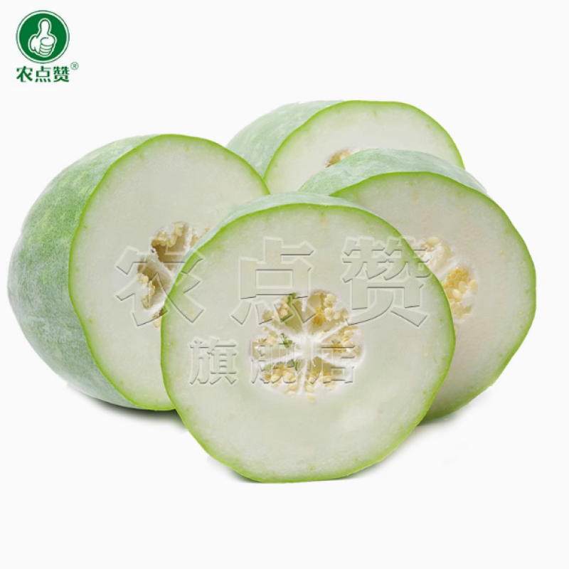 粉皮冬瓜-冬瓜种子耐热性强植株长势强肉厚致密