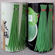 美冠豇豆种子500克罐装油绿色长豆角种子无鼠尾耐老
