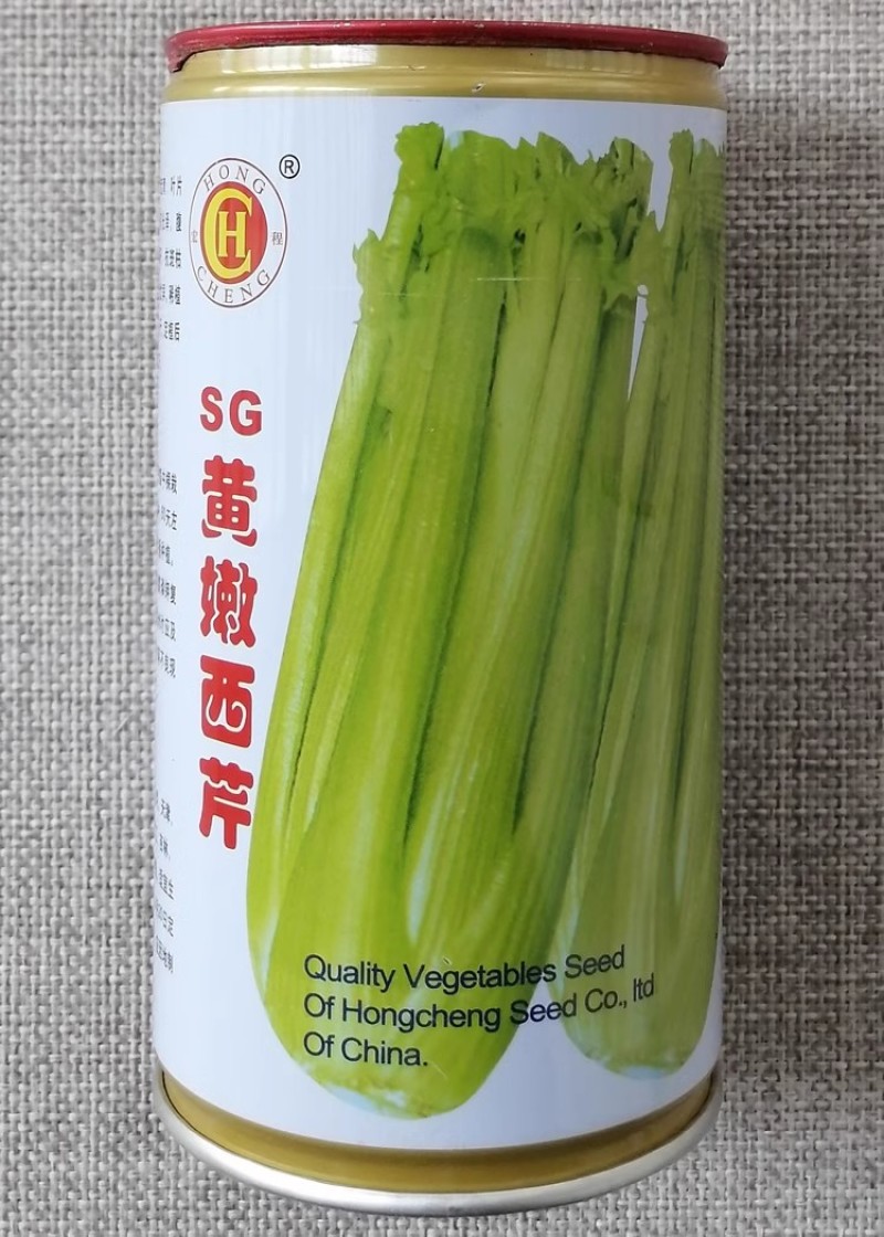 黄嫩西芹种子叶柄脆嫩黄色绿抗热耐寒生长速度快
