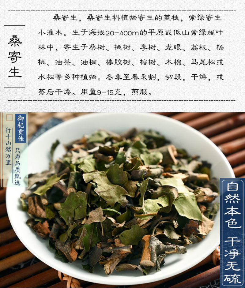 野生桑寄生中药材新货江西梧州桑寄生茶500g克新鲜干货桑