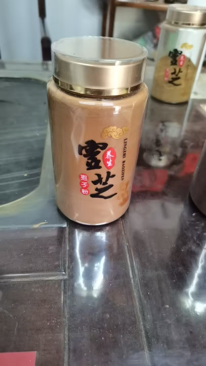 灵芝孢子粉原粉大量有货产地直发可视频看货