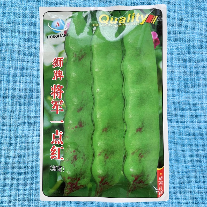 狮牌将军一点红油豆种子中熟蔓生肉质面口感好