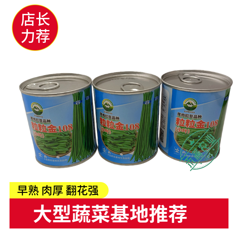 特长豆角种子高产早熟长豇豆种子白豆角种籽菜园大田春秋播蔬