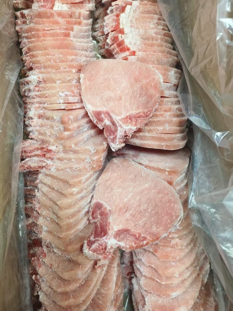 精品猪大排片品质保证可视频看货对接全国市场商超
