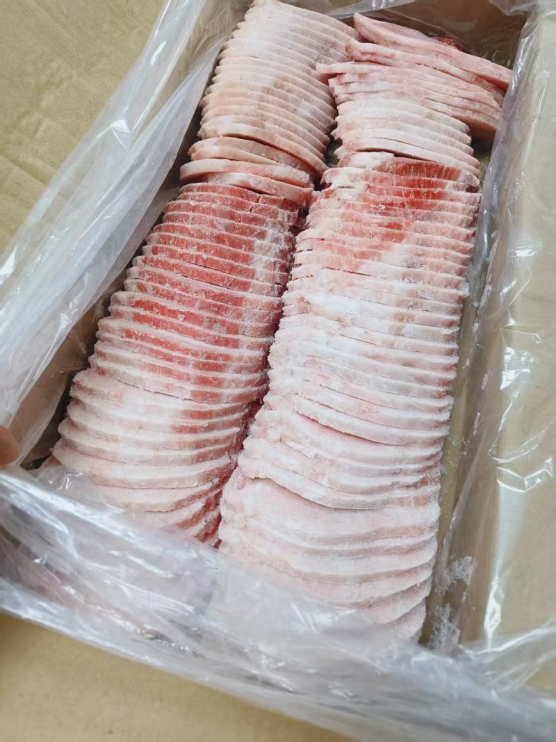 精品猪大排片品质保证可视频看货对接全国市场商超