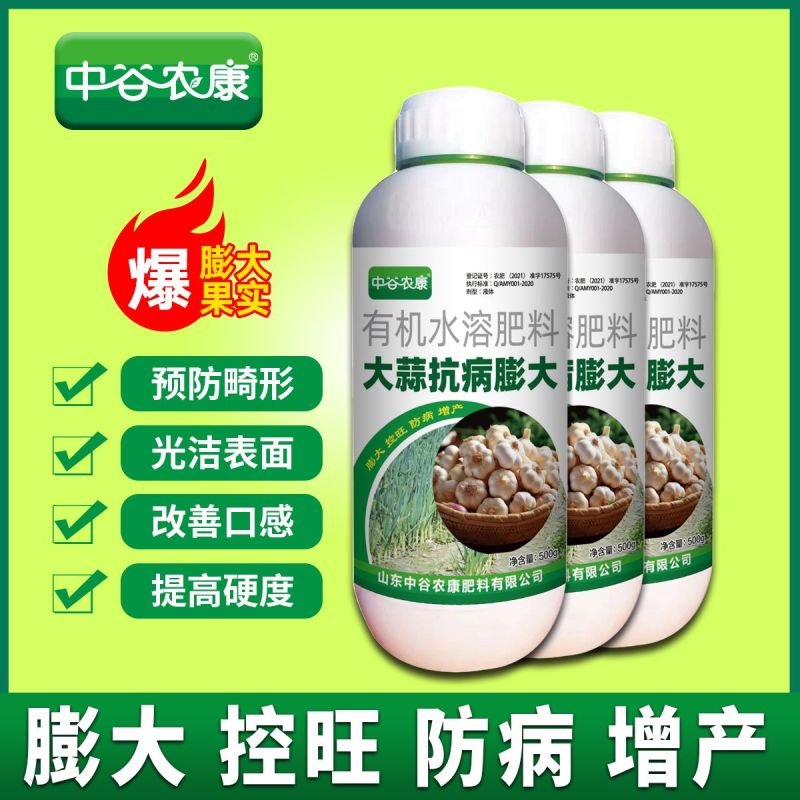 胖大蒜大蒜专用膨大增产预防干尖黄叶生根壮苗易抽薹抗逆