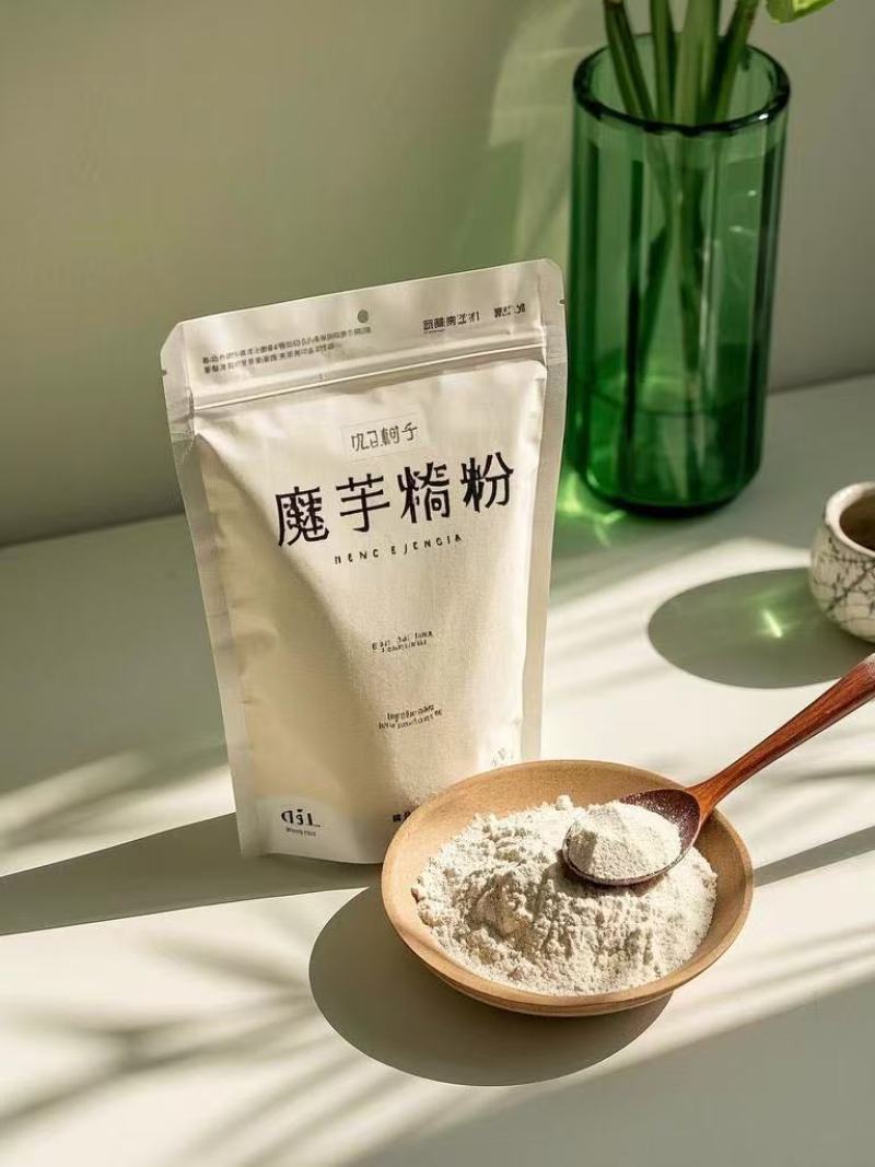 花魔芋精粉厂家直发品质保障量大优惠对接全国商超市场