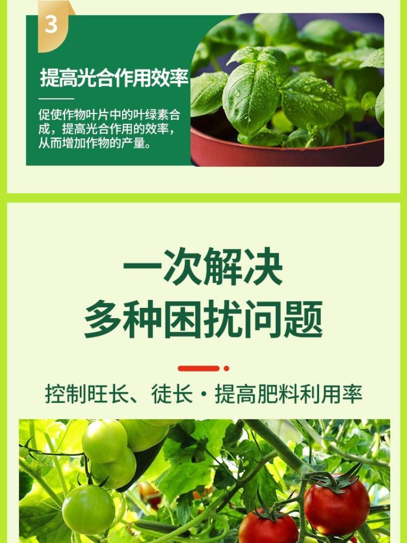 亚磷酸控旺剂控制旺长控制徒长改良土壤促生根利生长水溶肥