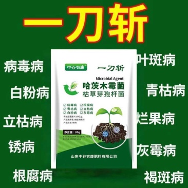 一刀斩哈茨木霉菌微生物菌剂杀菌大全枯草芽孢杆菌病害土壤肥