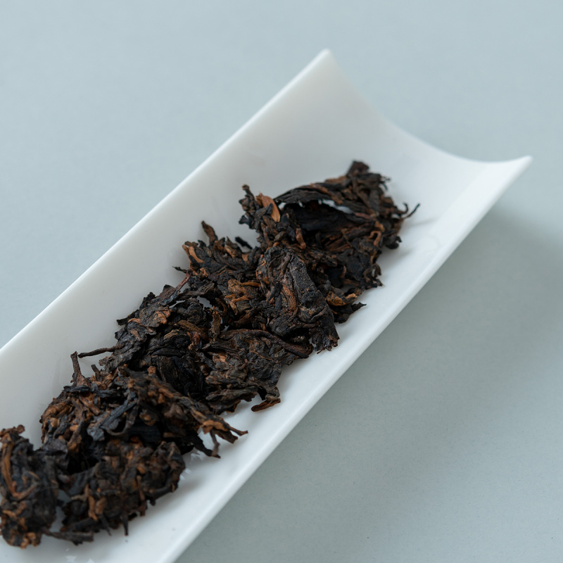 茂连普洱茶熟茶易武古树熟茶357克免洗熟茶饼勐海熟茶饼茶