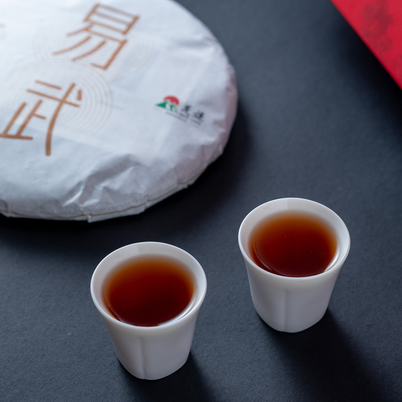 茂连普洱茶熟茶易武普洱茶古树熟茶易武熟茶8916礼茶