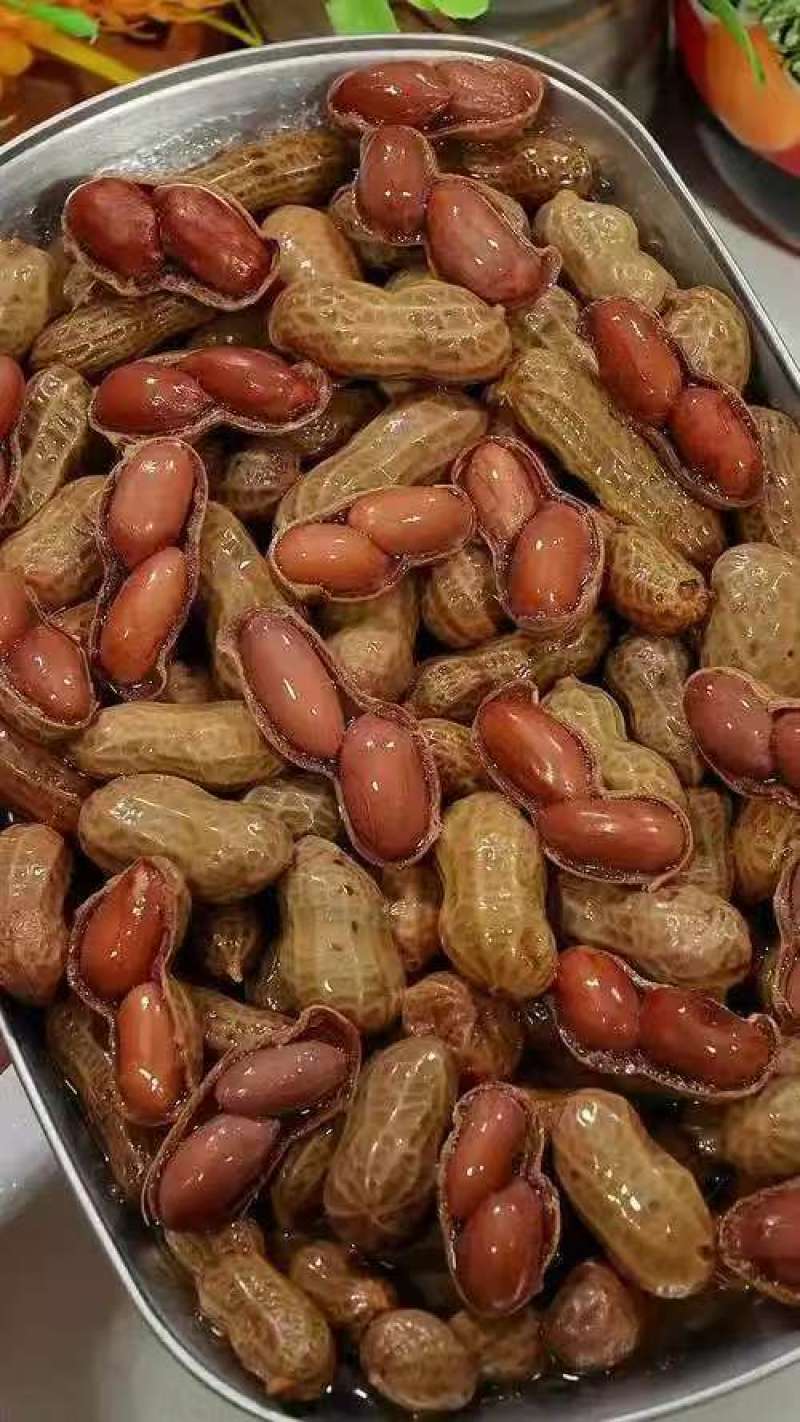 水煮花生熟花生颗粒饱满味道佳价格实惠厂家直销欢迎电联