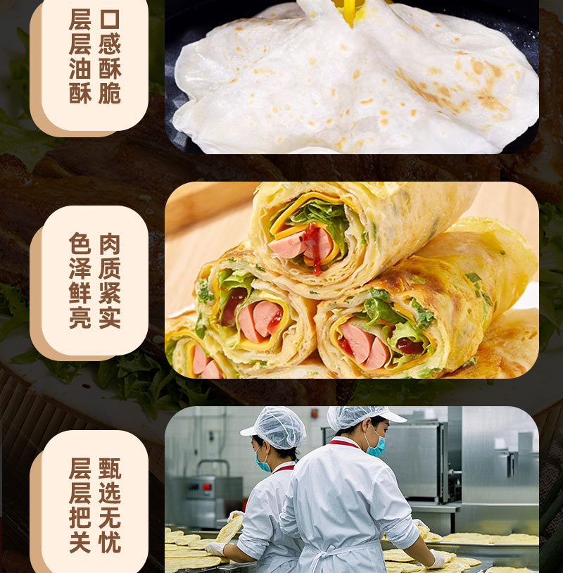 黄油鸡蛋灌饼640g