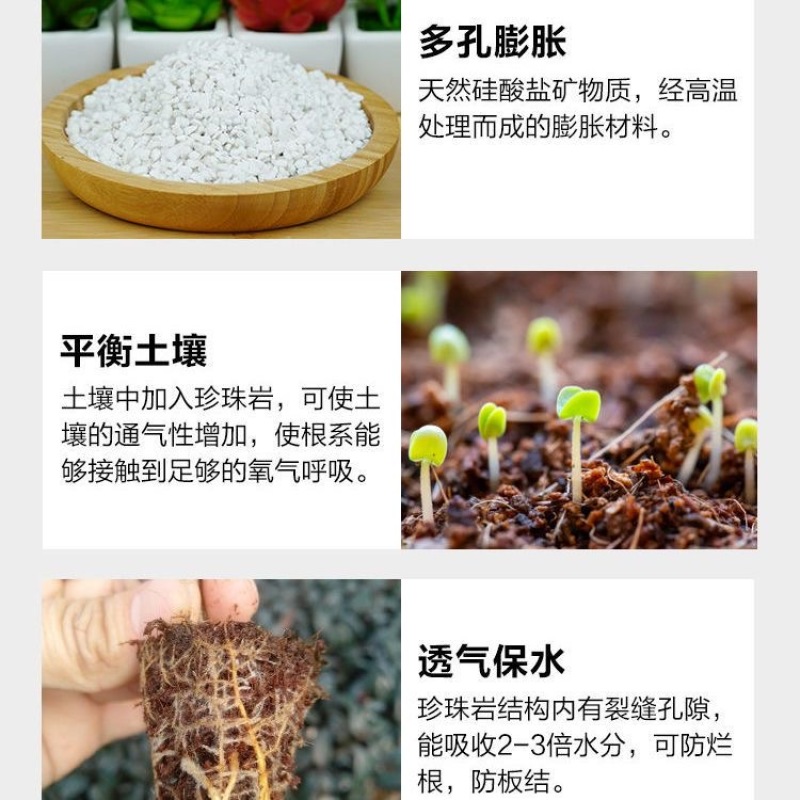 现货膨胀珍珠岩育苗保湿珍珠岩园艺珍珠岩防火保温珍珠岩