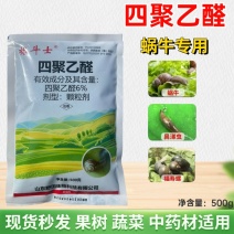 6%四聚乙醛颗粒杀蜗牛鼻涕虫福寿螺等