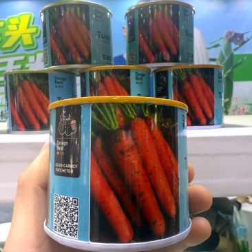 红金龙8号胡萝卜种子三系杂交进口早熟耐抽苔齐头收尾