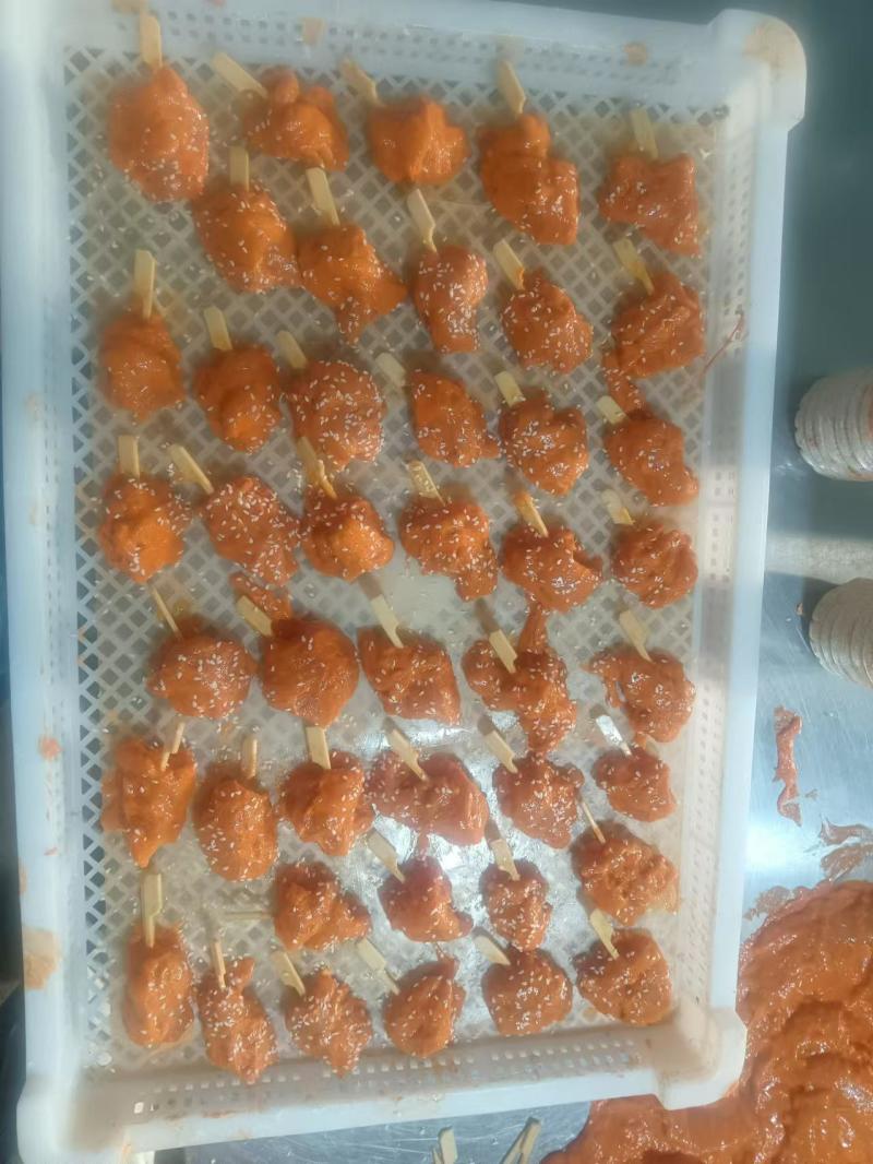 速冻迷你鸡肉串山东厂家直供质量保证资质齐全量大优惠