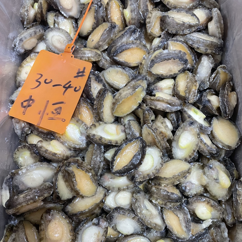 鲍鱼肉供应酒店餐厅商超海鲜食材30-40头鲍鱼冻品批发