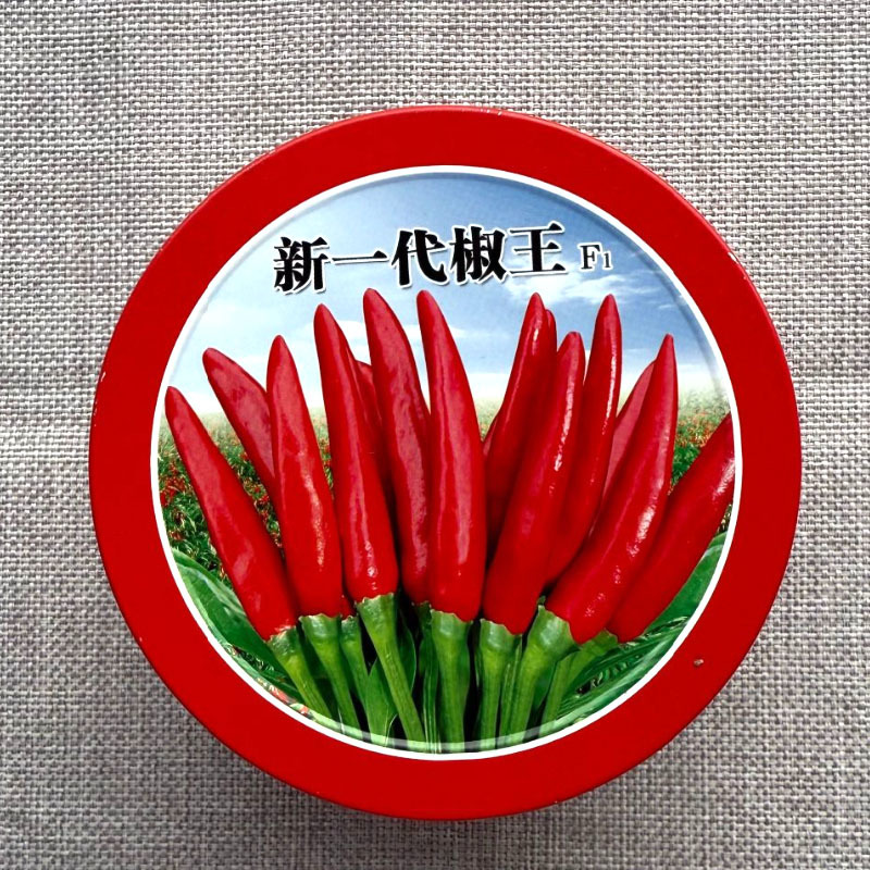 新一代椒王朝天椒种子高辣簇生型抗病色泽深香辣味特浓