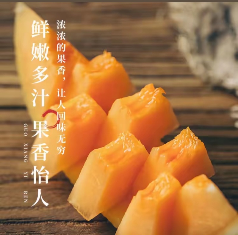 新疆哈密瓜，原产地采摘，鸿运，金色年华，黄金时代，金海密