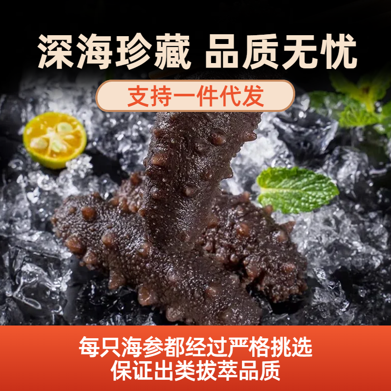 山东即食海参8-10头海参工厂直供支持定制