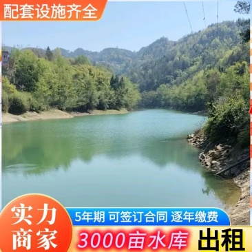 《东汇水库》重庆垫江县3000亩水库出租/逐年缴费签合同
