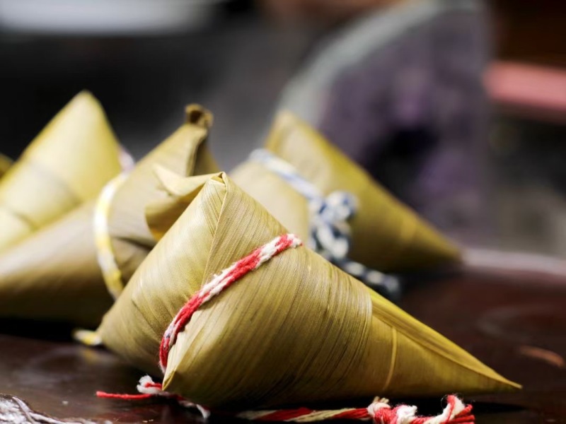粽子，彩色花米粽，可团购可定制现做现发量大从优欢迎咨询