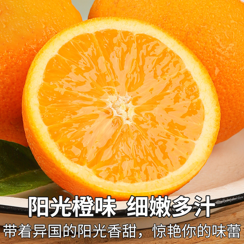 美国新奇士黑标橙新鲜水果包邮