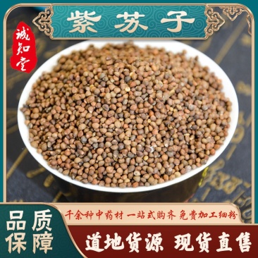 《精品》紫苏子大量有货精选药材品质保证可视频看货