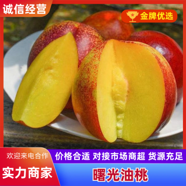 曙光油桃襄阳油桃口感好水份足对接商超电商社区团购等