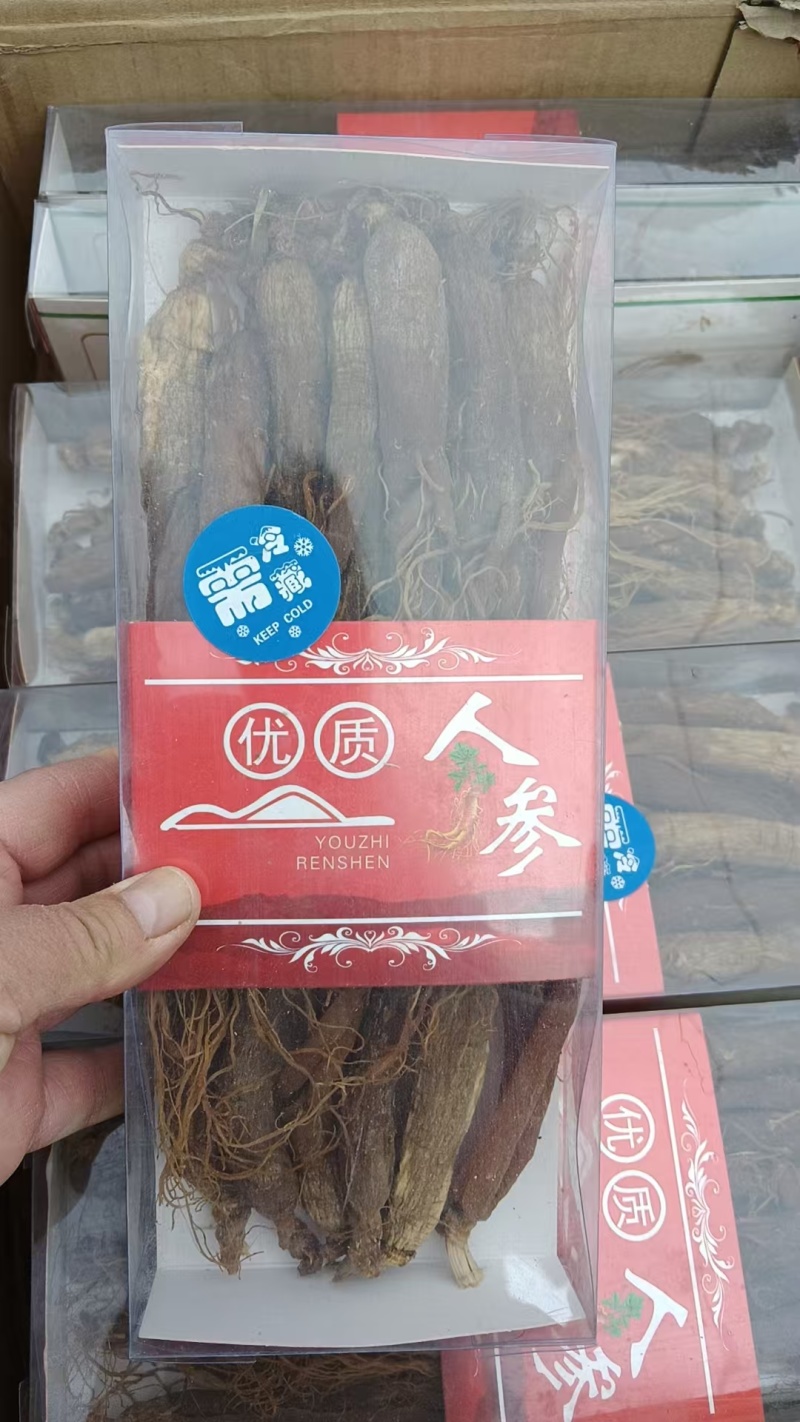 东北人参/红参/产地直发/大量上市/全年供应品质保障