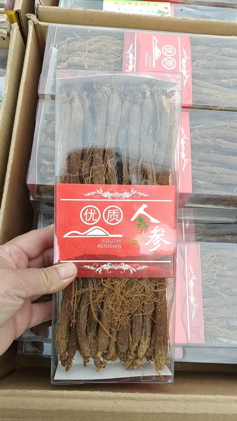 东北人参/红参/产地直发/大量上市/全年供应品质保障