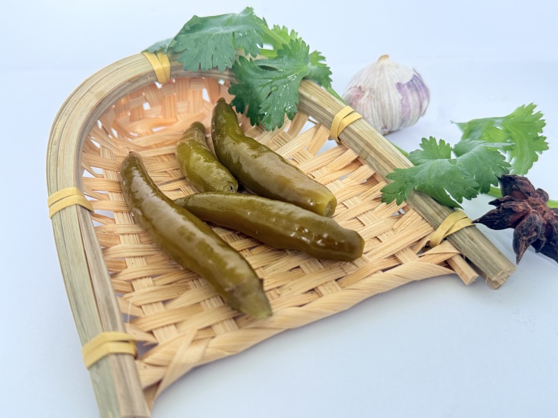 泡青尖椒老坛老盐水泡足260天提味增香